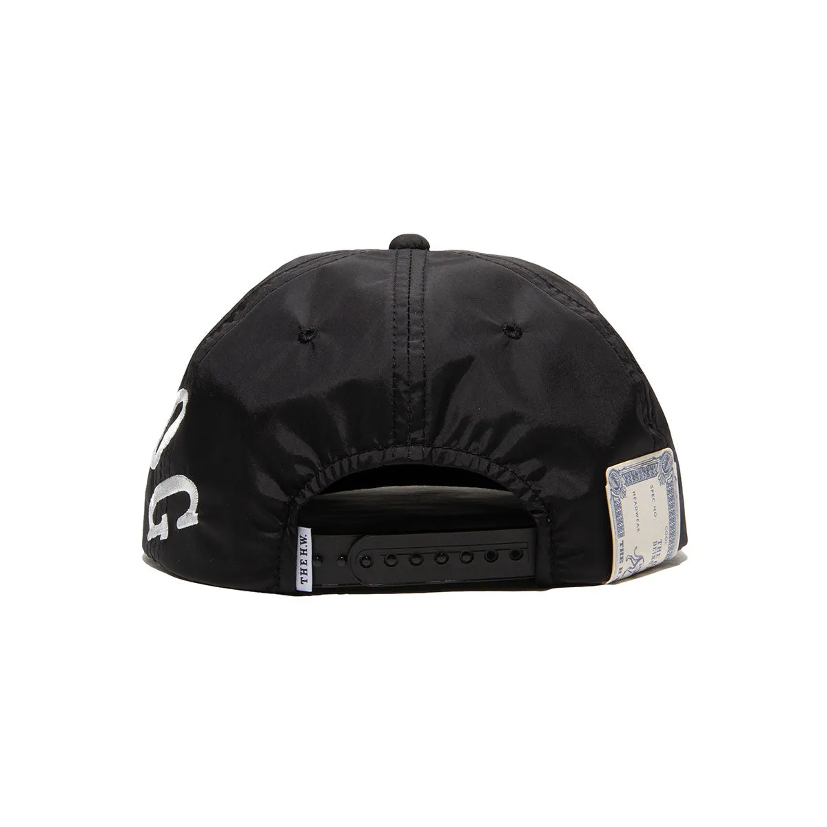 BIG LOGO SKATE CAP - Black sold by H.W. Dog & Co product image thumbnail 5