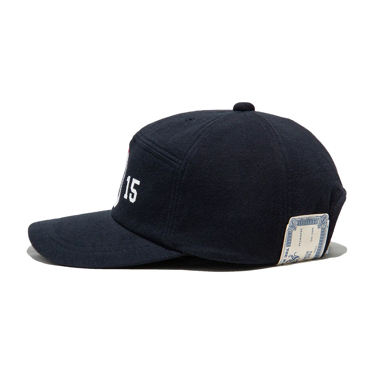 SQUARE WIDE CAP - Navy sold by H.W. Dog & Co product image thumbnail 4