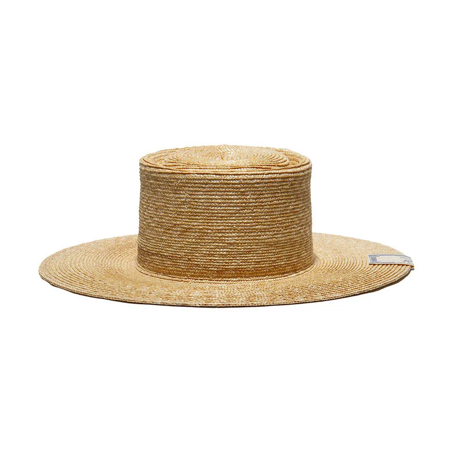 WHEAT PORK PIE HAT - Natural sold by H.W. Dog & Co product image thumbnail 3