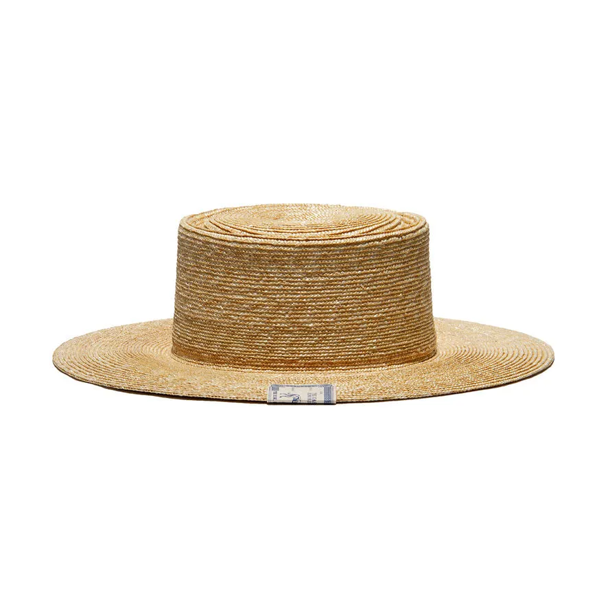 WHEAT PORK PIE HAT - Natural sold by H.W. Dog & Co product image thumbnail 4