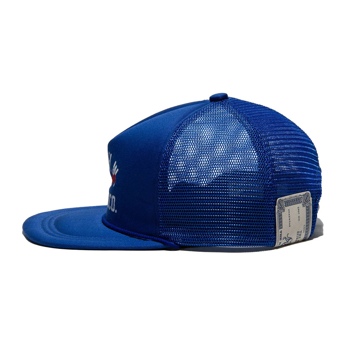 COTTON MESH CAP - Blue sold by H.W. Dog & Co product image thumbnail 4