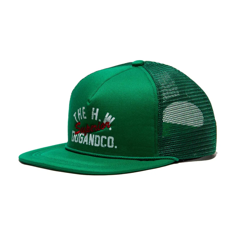 COTTON MESH CAP - Green made by H.W. Dog & Co