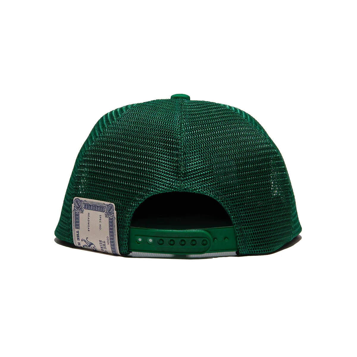 COTTON MESH CAP - Green sold by H.W. Dog & Co product image thumbnail 5