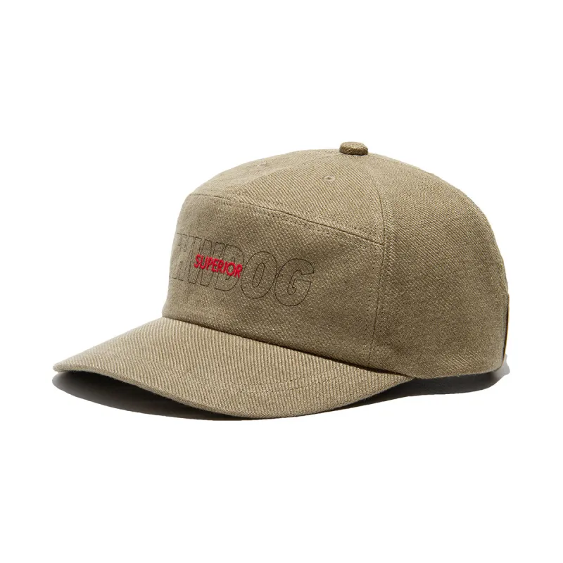 SHADOW WIDE CAP - Beige made by H.W. Dog & Co