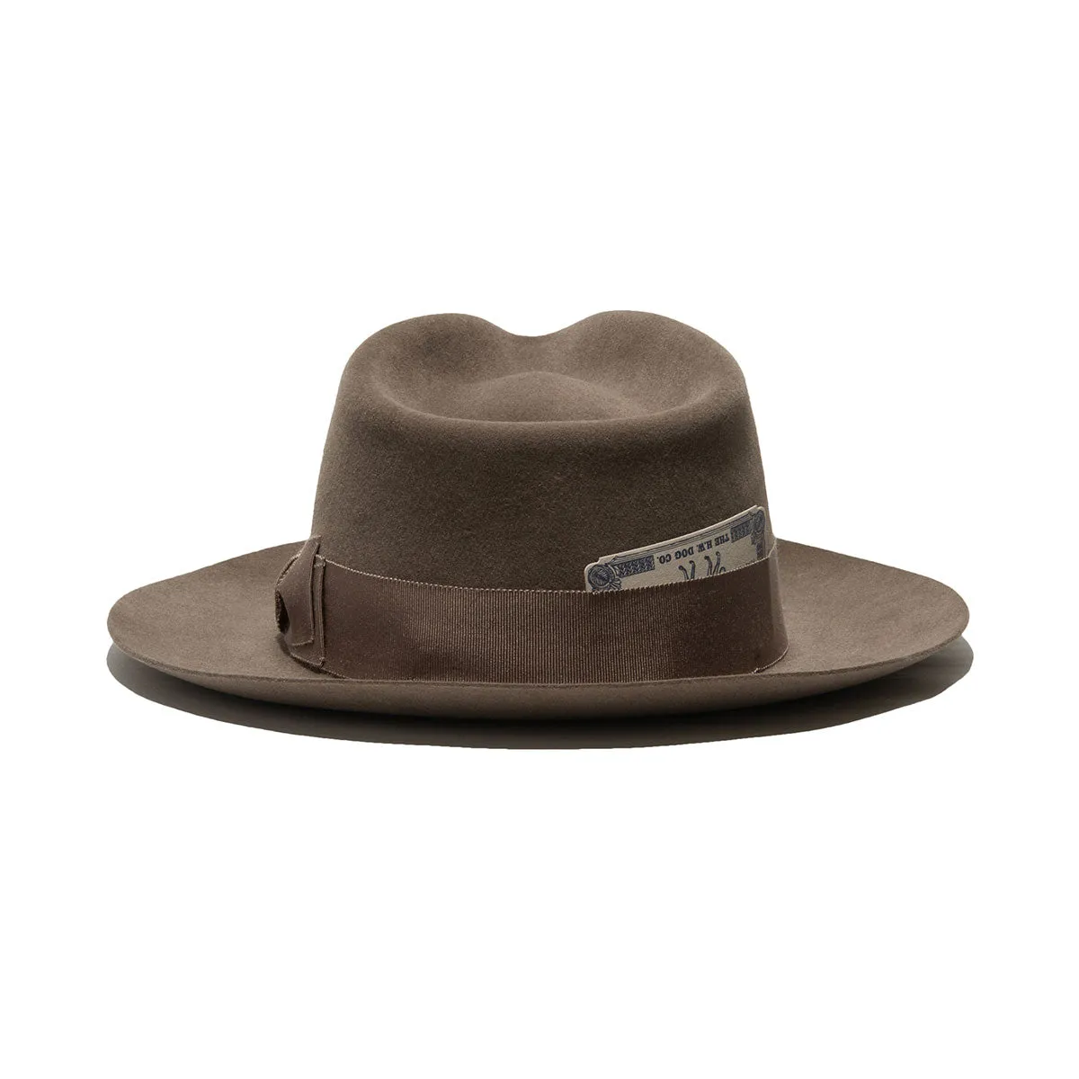 POLKAP RABBIT FUR FELT HAT - Beige sold by H.W. Dog & Co product image thumbnail 5