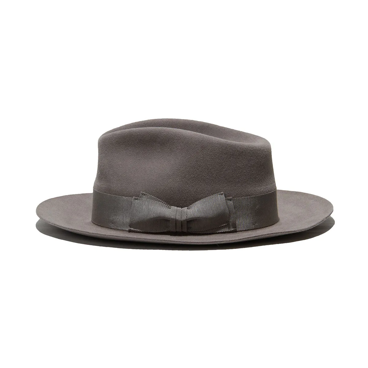 POLKAP RABBIT FUR FELT HAT - L.Grey sold by H.W. Dog & Co product image thumbnail 4