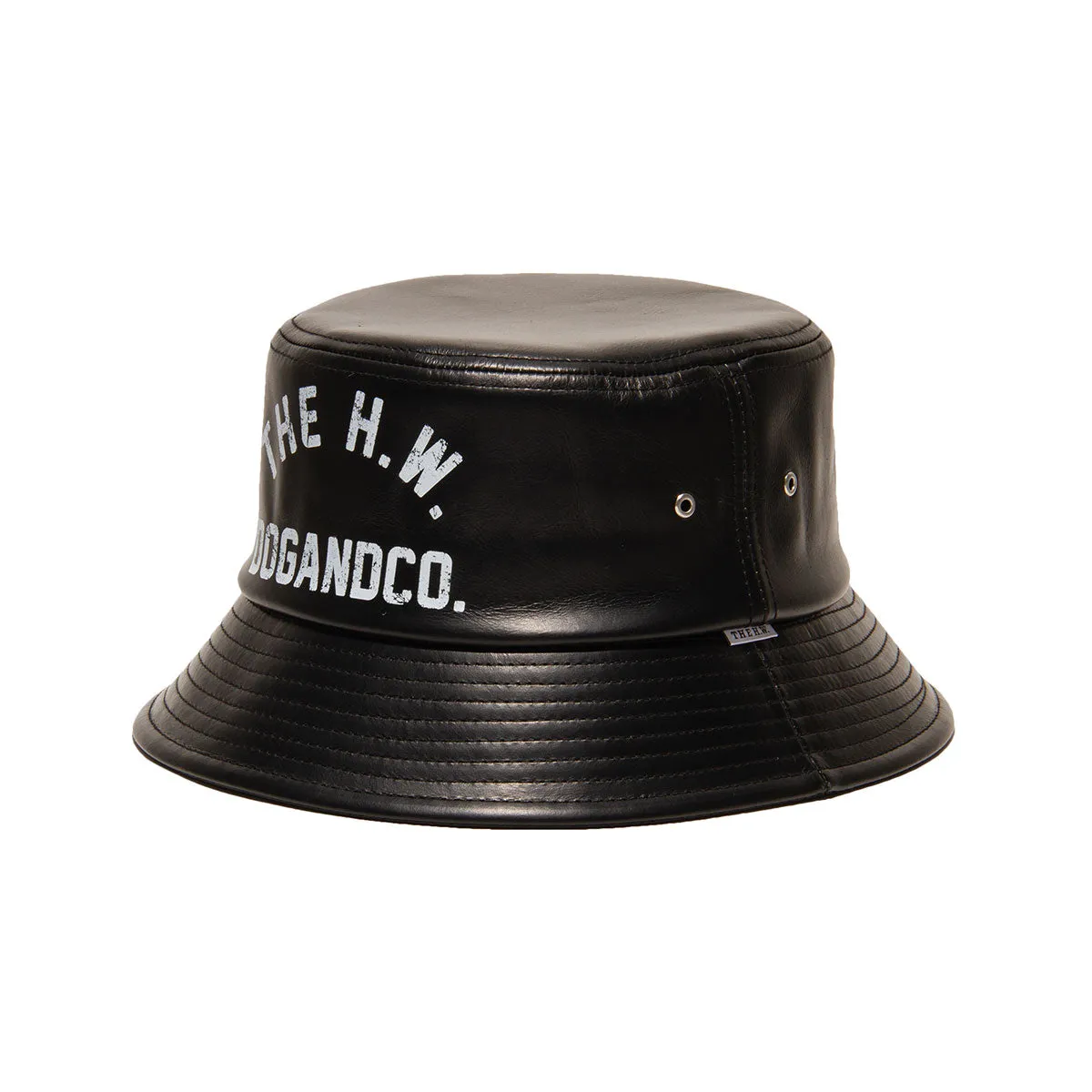 LEATHER HAT - Black sold by H.W. Dog & Co