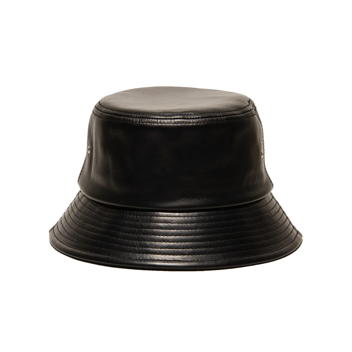 LEATHER HAT - Black sold by H.W. Dog & Co product image thumbnail 5