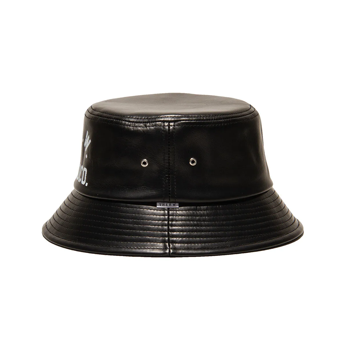 LEATHER HAT - Black sold by H.W. Dog & Co product image thumbnail 4