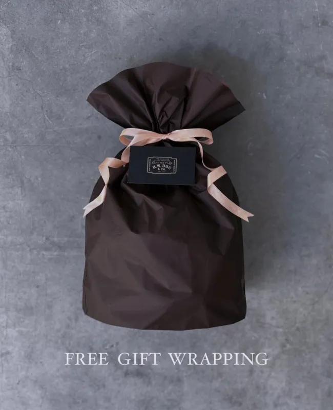 FREE GIFT WRAPPING made by H.W. Dog & Co