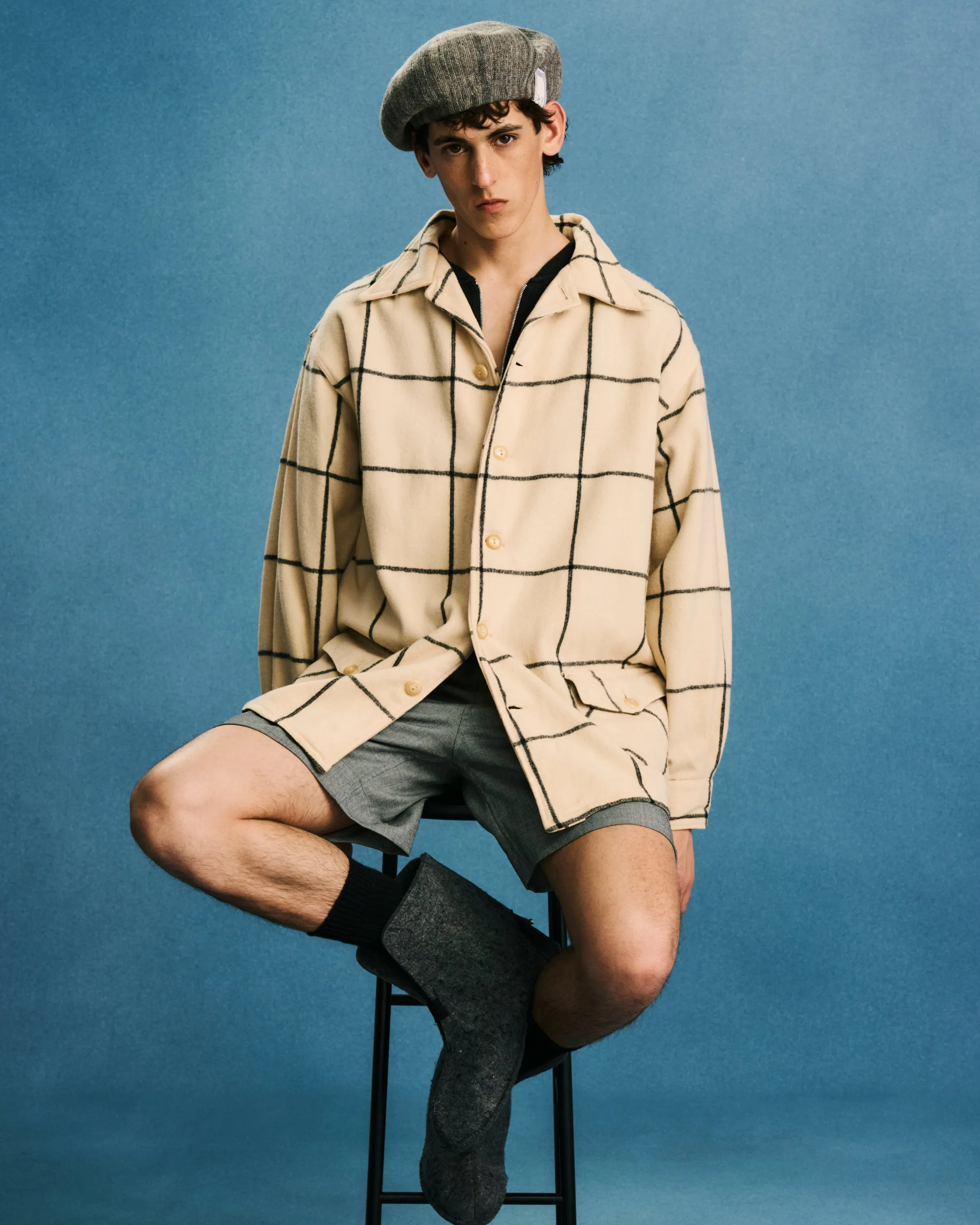 25AW COLLECTION - CHAMBRAY BERET sold by H.W. Dog & Co product image thumbnail 2