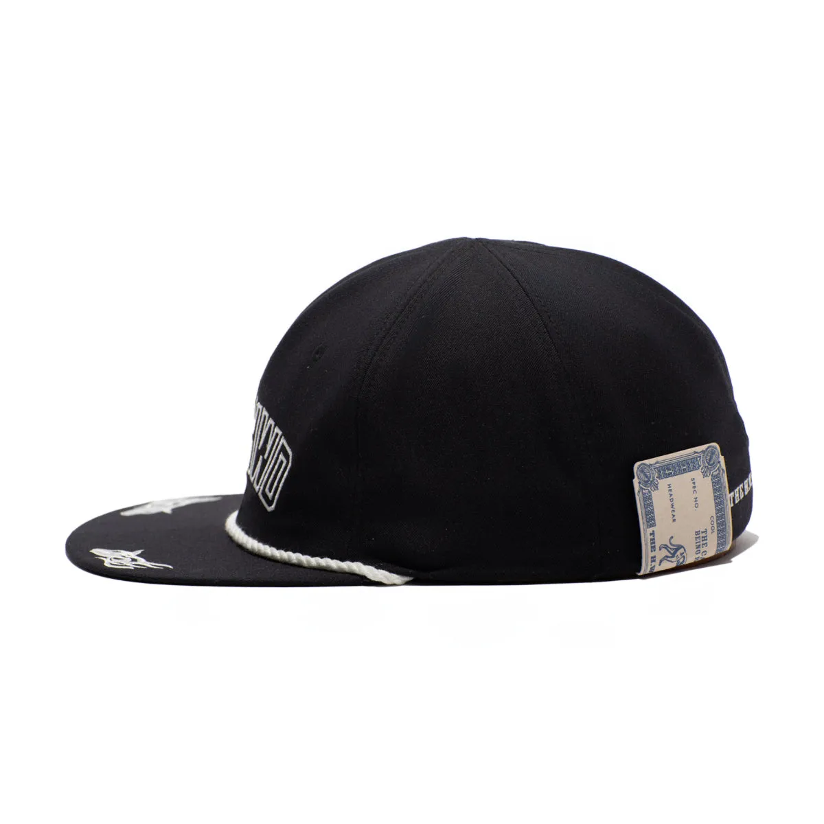 BIKERS CAP - Black sold by H.W. Dog & Co product image thumbnail 4