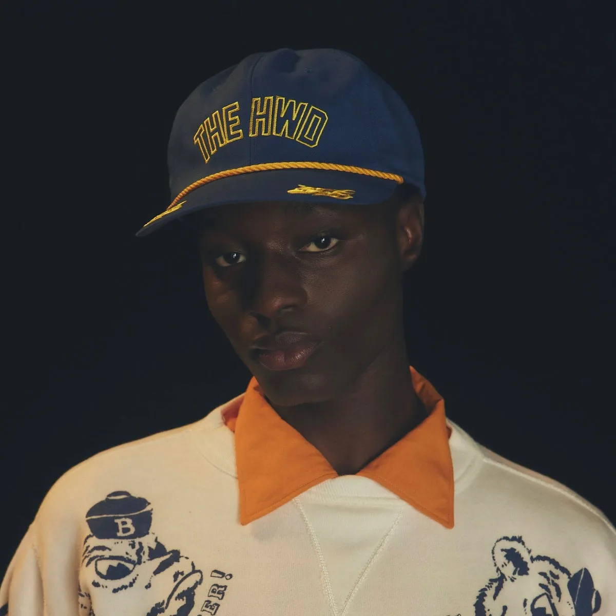 BIKERS CAP - Black sold by H.W. Dog & Co product image thumbnail 2