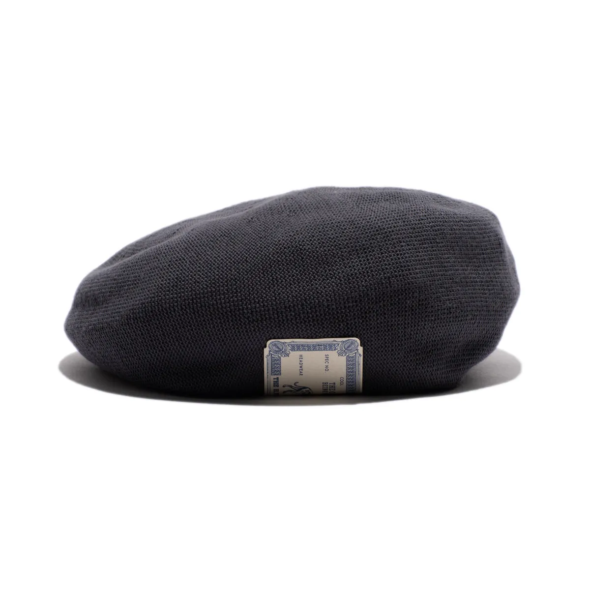 COTTON BIG BERET - Gray sold by H.W. Dog & Co product image thumbnail 4