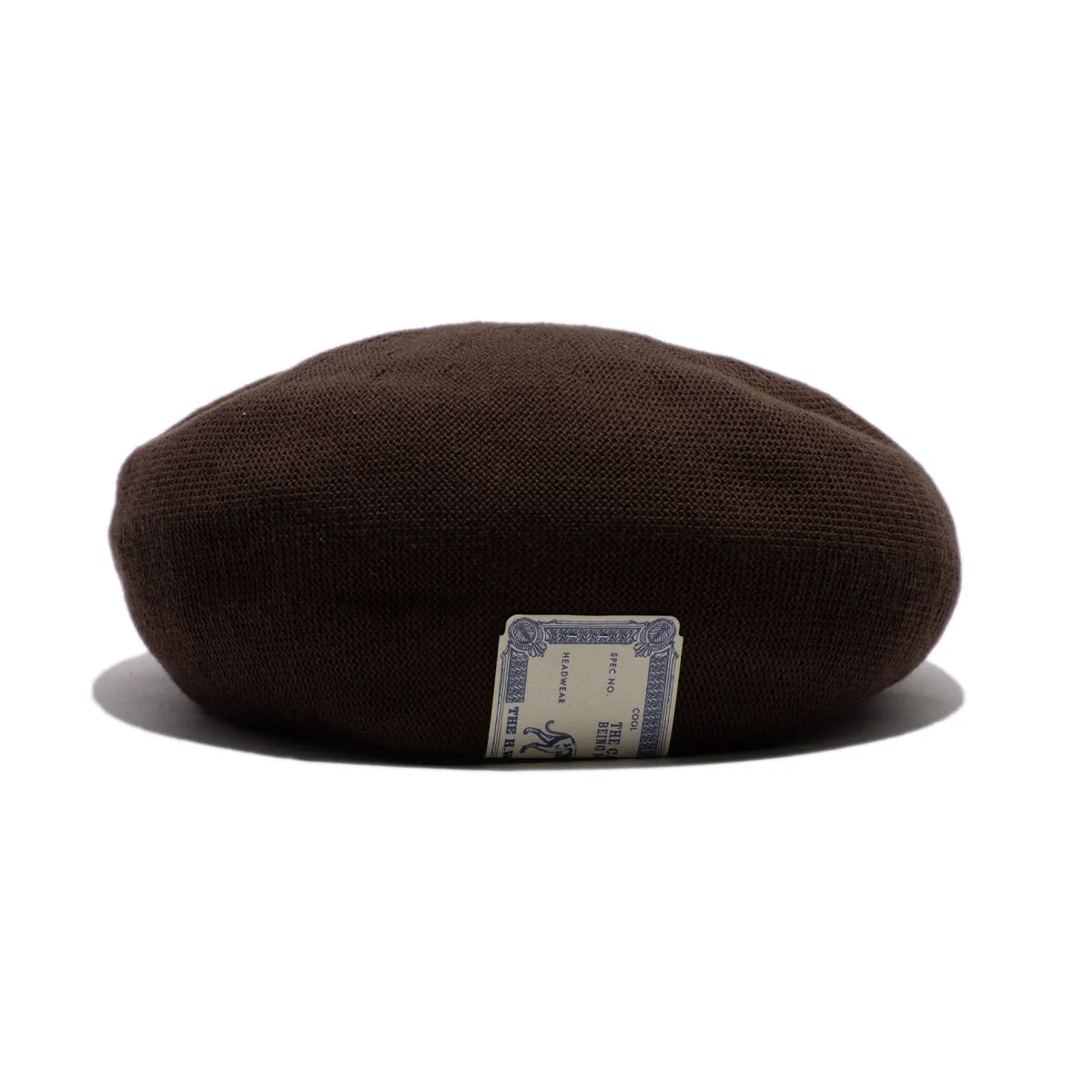 COTTON BIG BERET - Brown sold by H.W. Dog & Co product image thumbnail 4