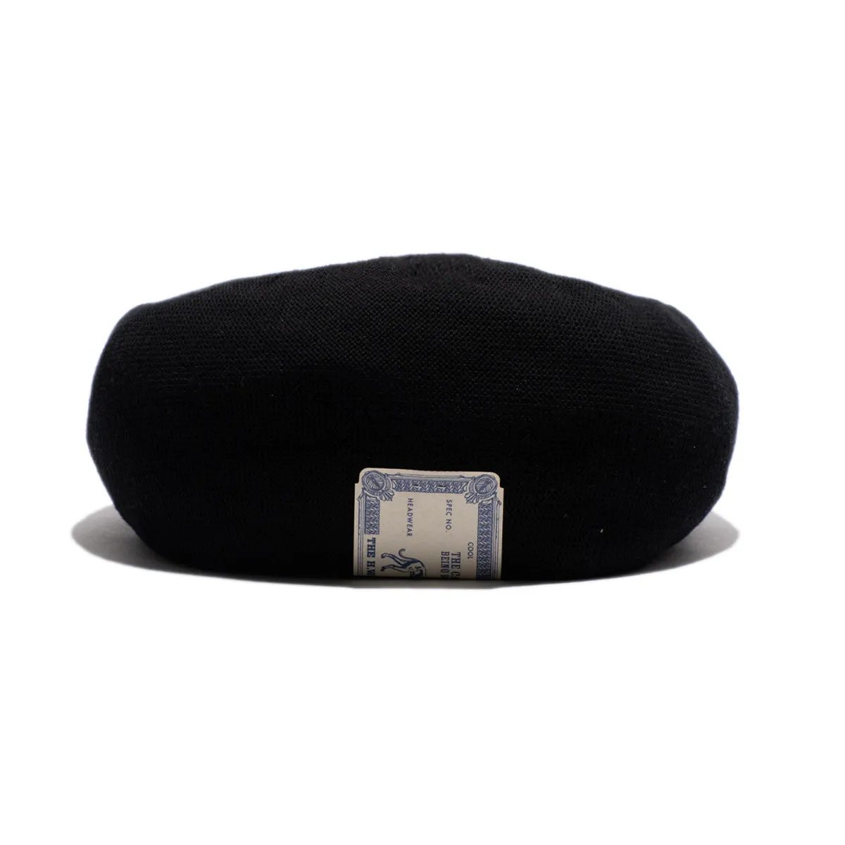COTTON BIG BERET - Black sold by H.W. Dog & Co product image thumbnail 4
