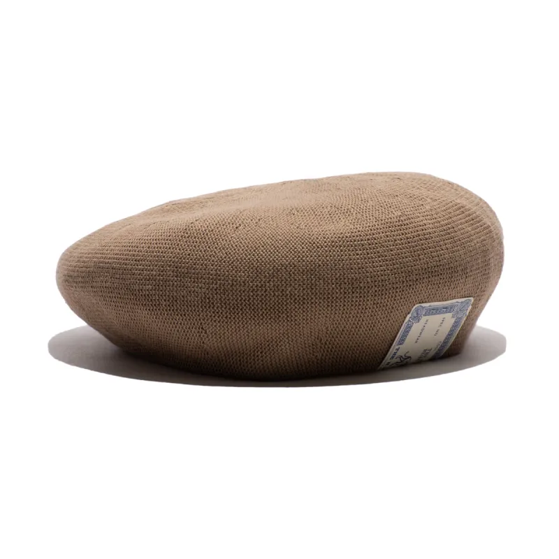 COTTON BASIC BERET - Moca sold by H.W. Dog & Co