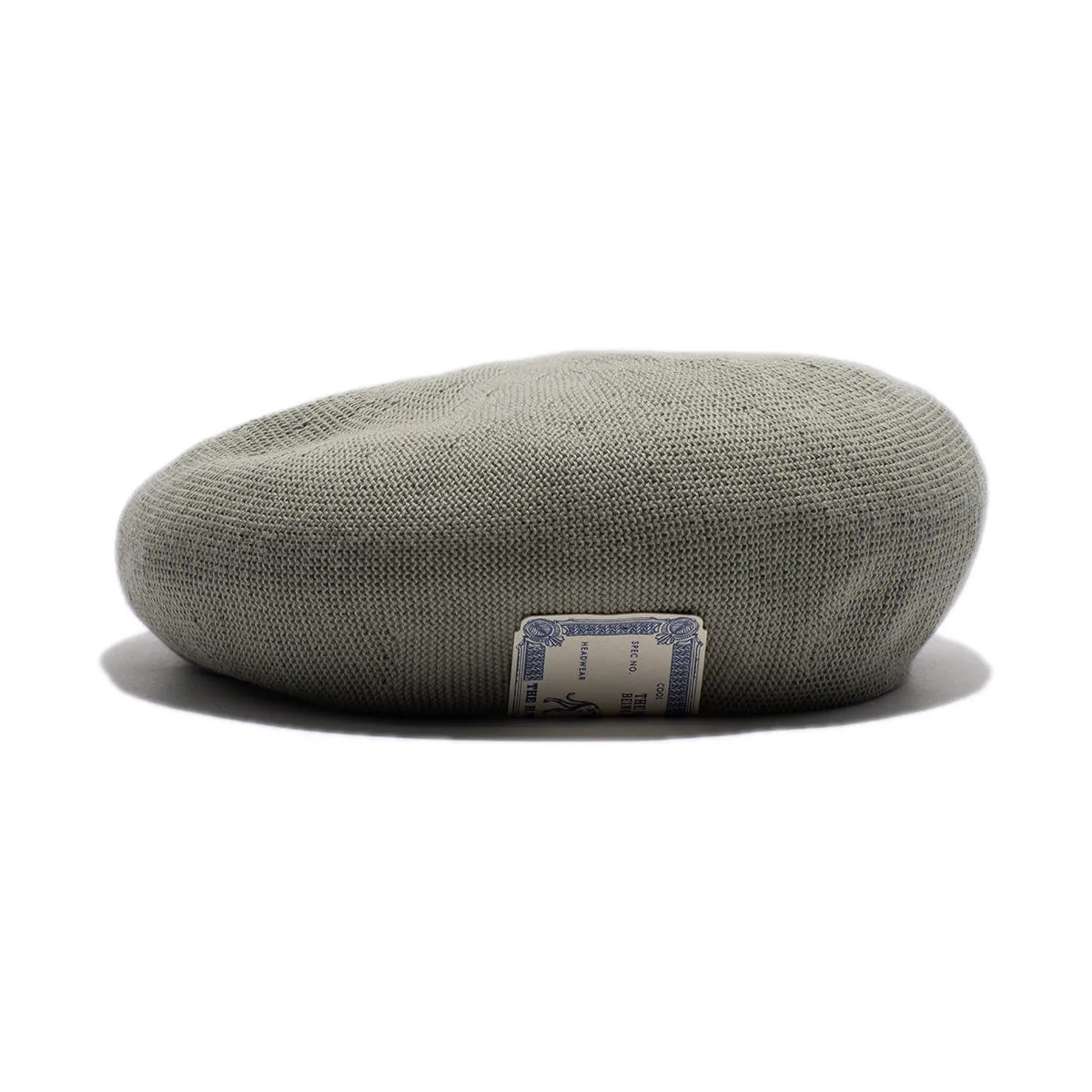 COTTON BASIC BERET - Beige sold by H.W. Dog & Co product image thumbnail 4