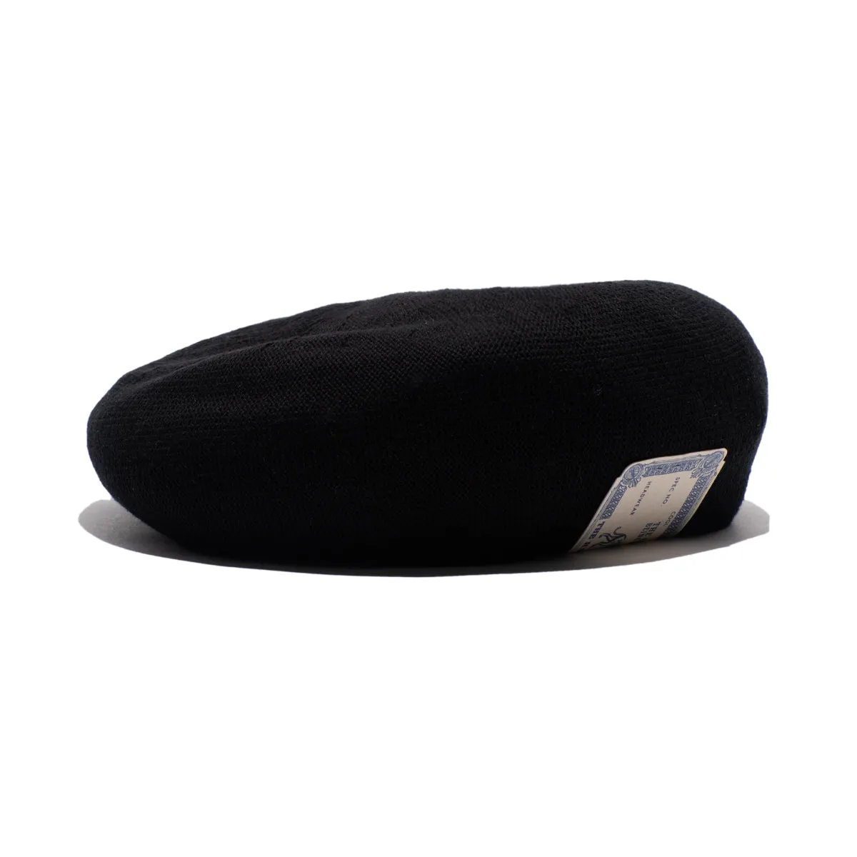 COTTON BASIC BERET - Black sold by H.W. Dog & Co