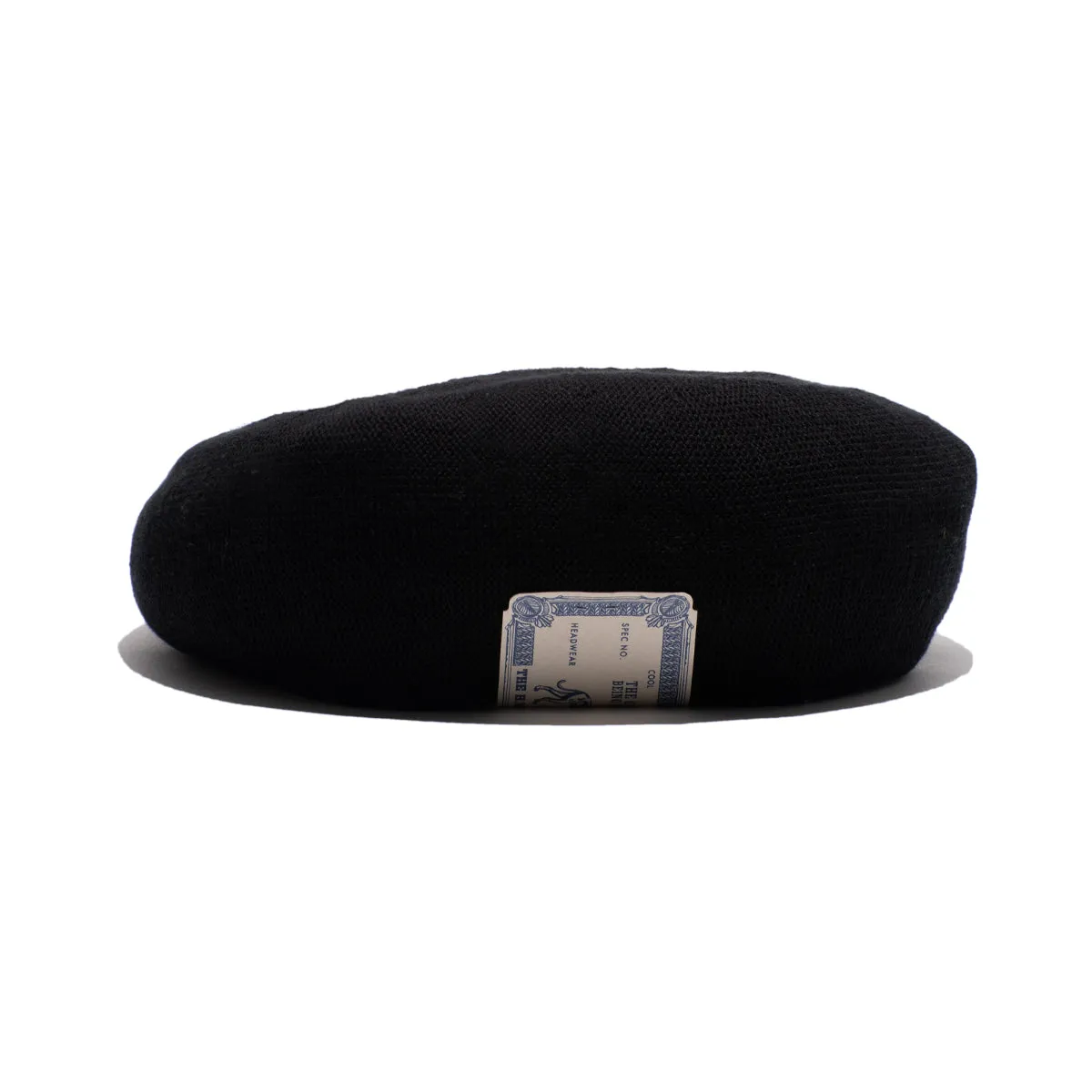 COTTON BASIC BERET - Black sold by H.W. Dog & Co product image thumbnail 4