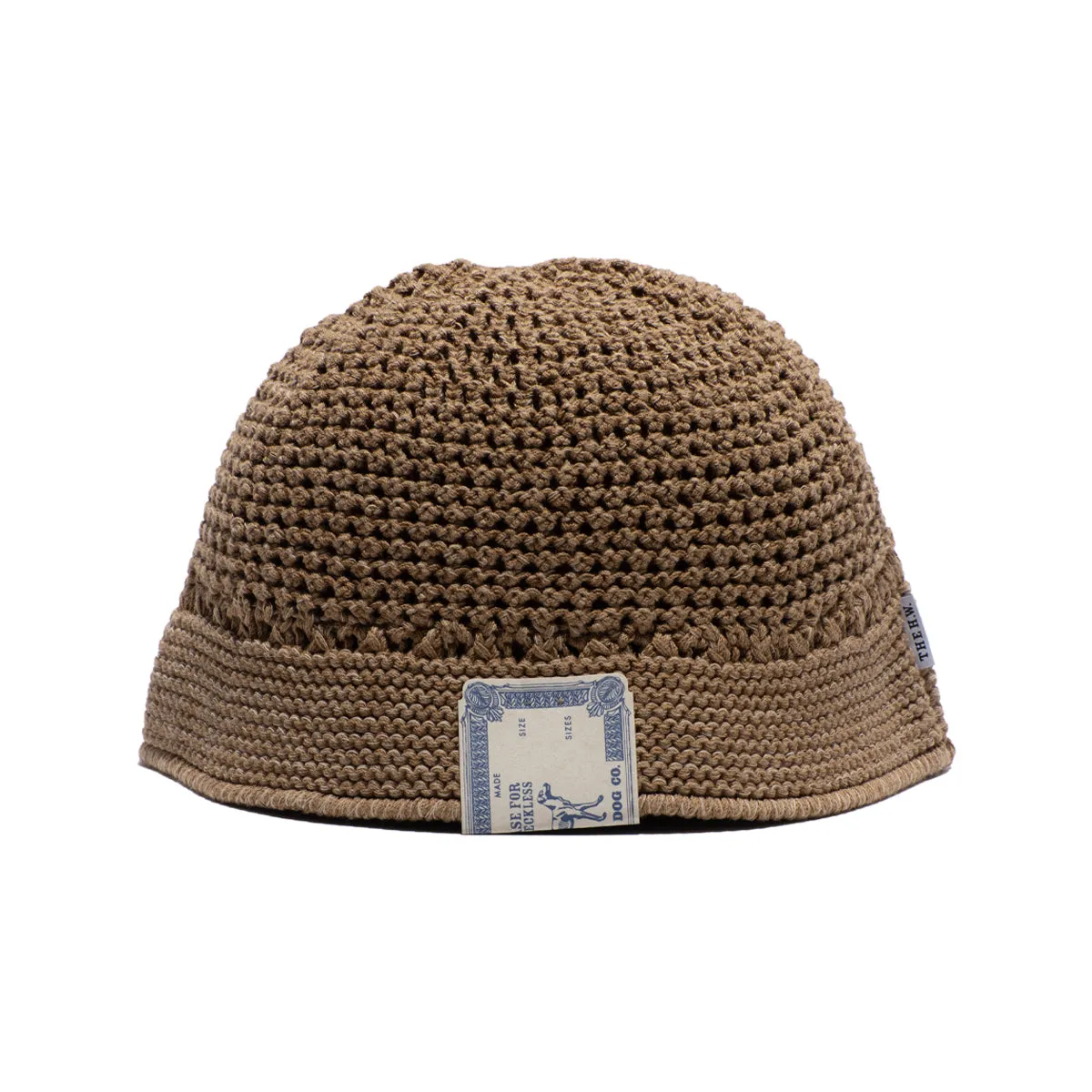 KNIT HAT - Brown sold by H.W. Dog & Co product image thumbnail 2