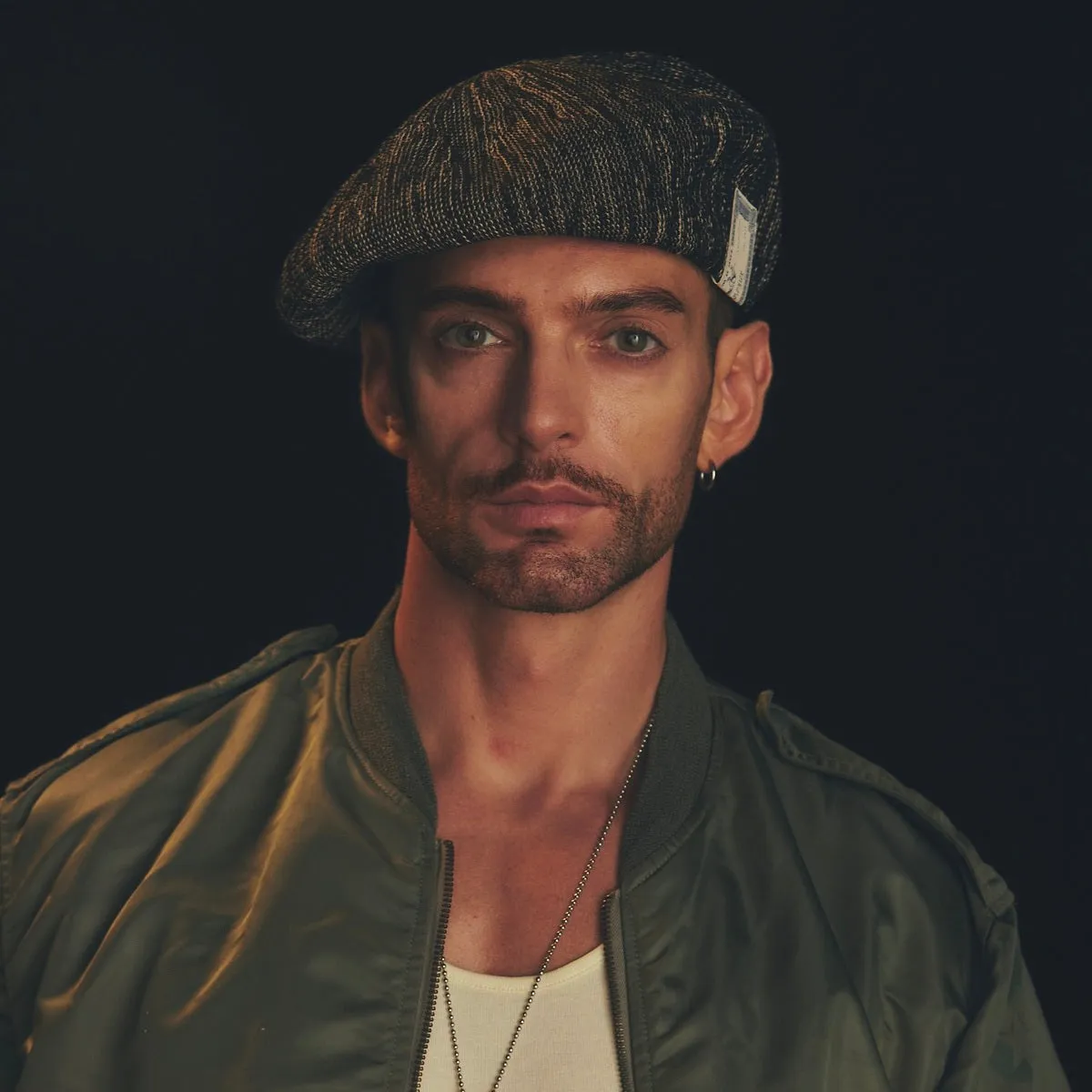 CHAMBRAY BIG BERET sold by H.W. Dog & Co product image thumbnail 2