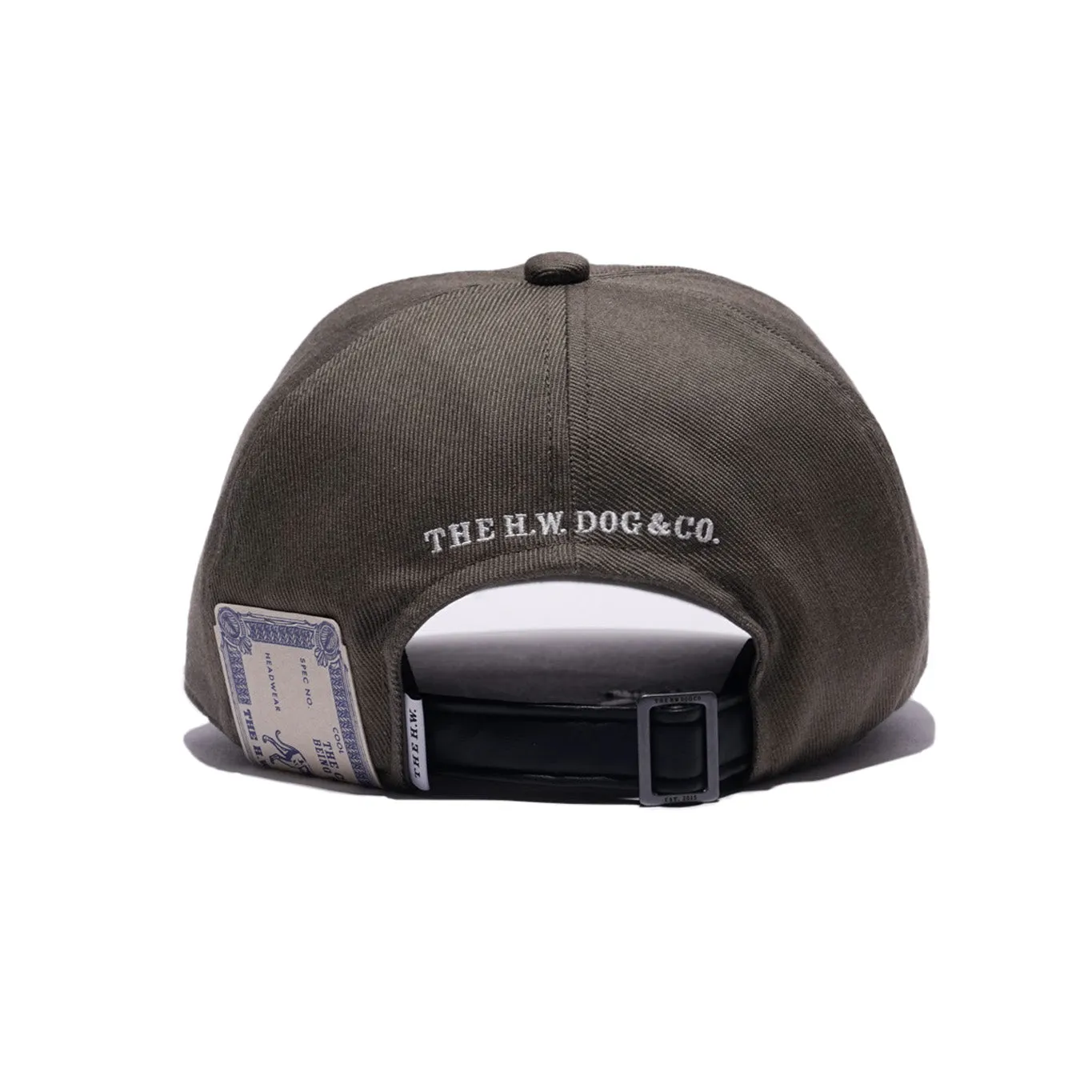 PLAIN UNION CAP -Olive sold by H.W. Dog & Co product image thumbnail 5