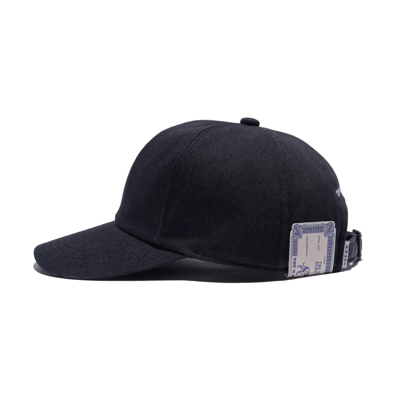 PLAIN UNION CAP -Black sold by H.W. Dog & Co product image thumbnail 4