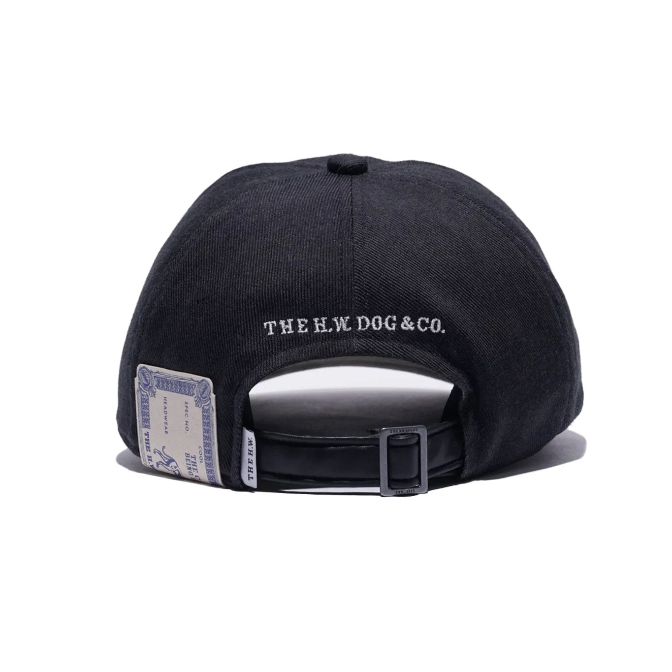 PLAIN UNION CAP -Black sold by H.W. Dog & Co product image thumbnail 5