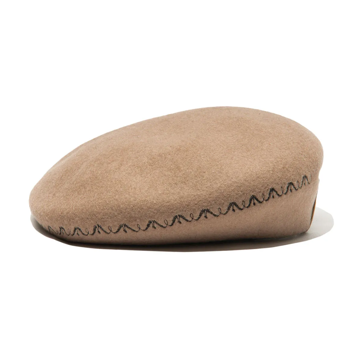 BERNINA PATTERN BERET - Beige sold by H.W. Dog & Co product image thumbnail 3