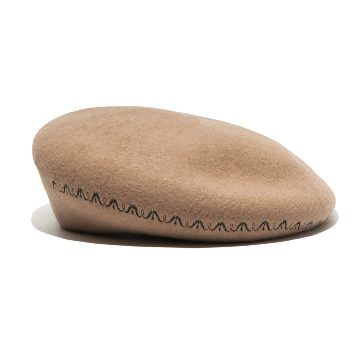 BERNINA PATTERN BERET - Beige sold by H.W. Dog & Co product image thumbnail 5