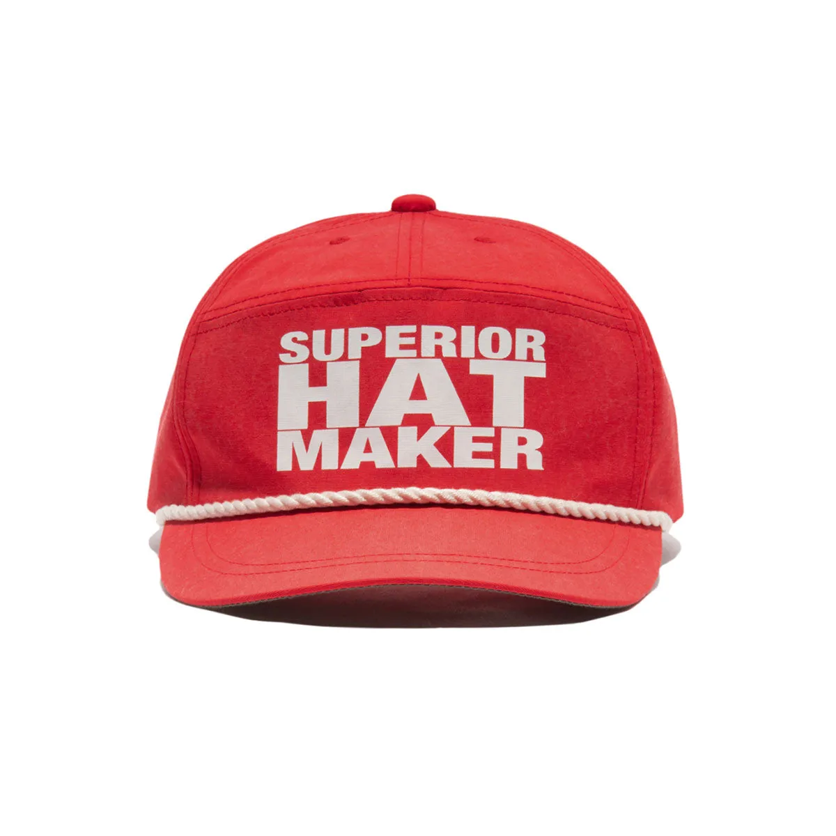 SQUARE CAP - Red sold by H.W. Dog & Co product image thumbnail 3