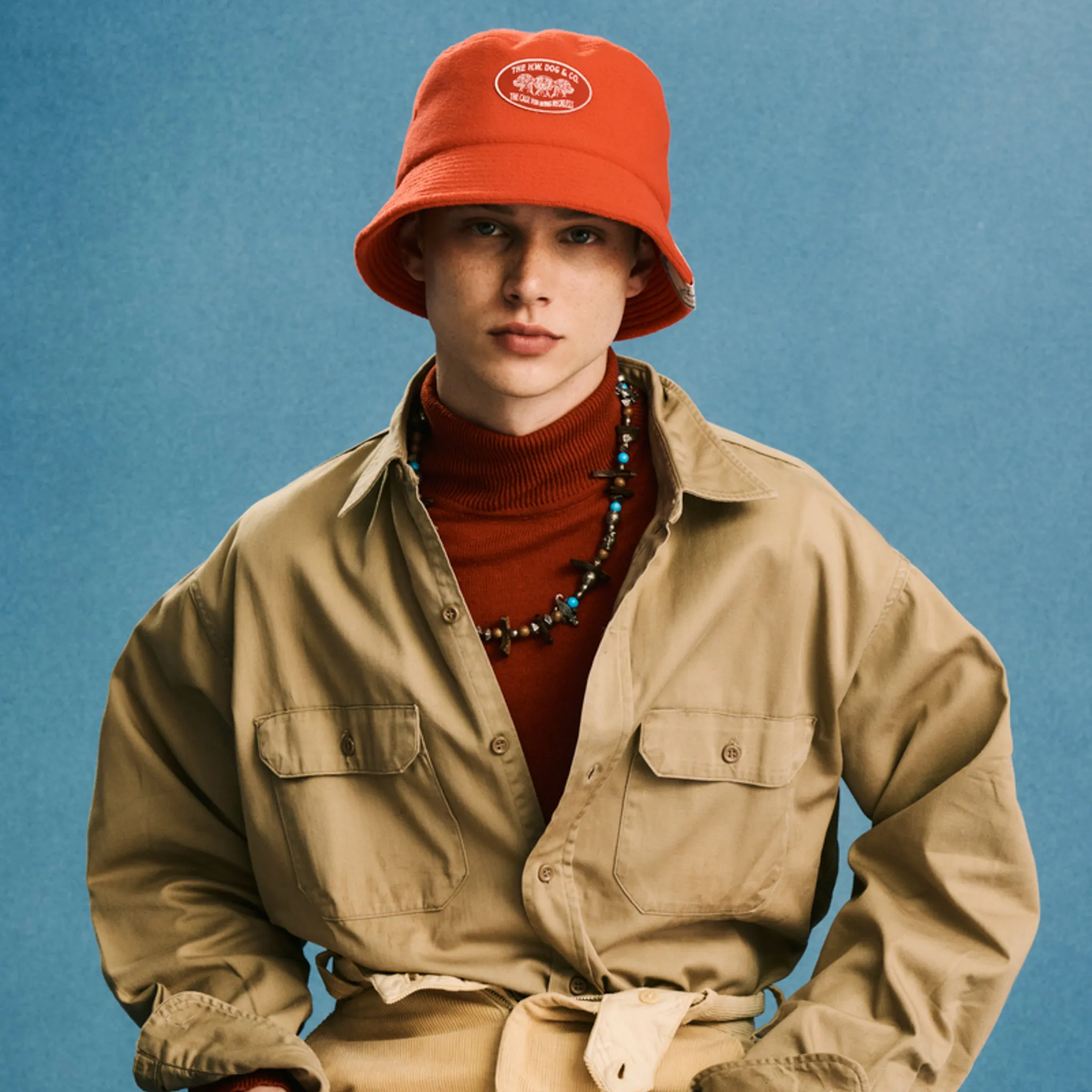 TRUCKER HAT - Red sold by H.W. Dog & Co product image thumbnail 2