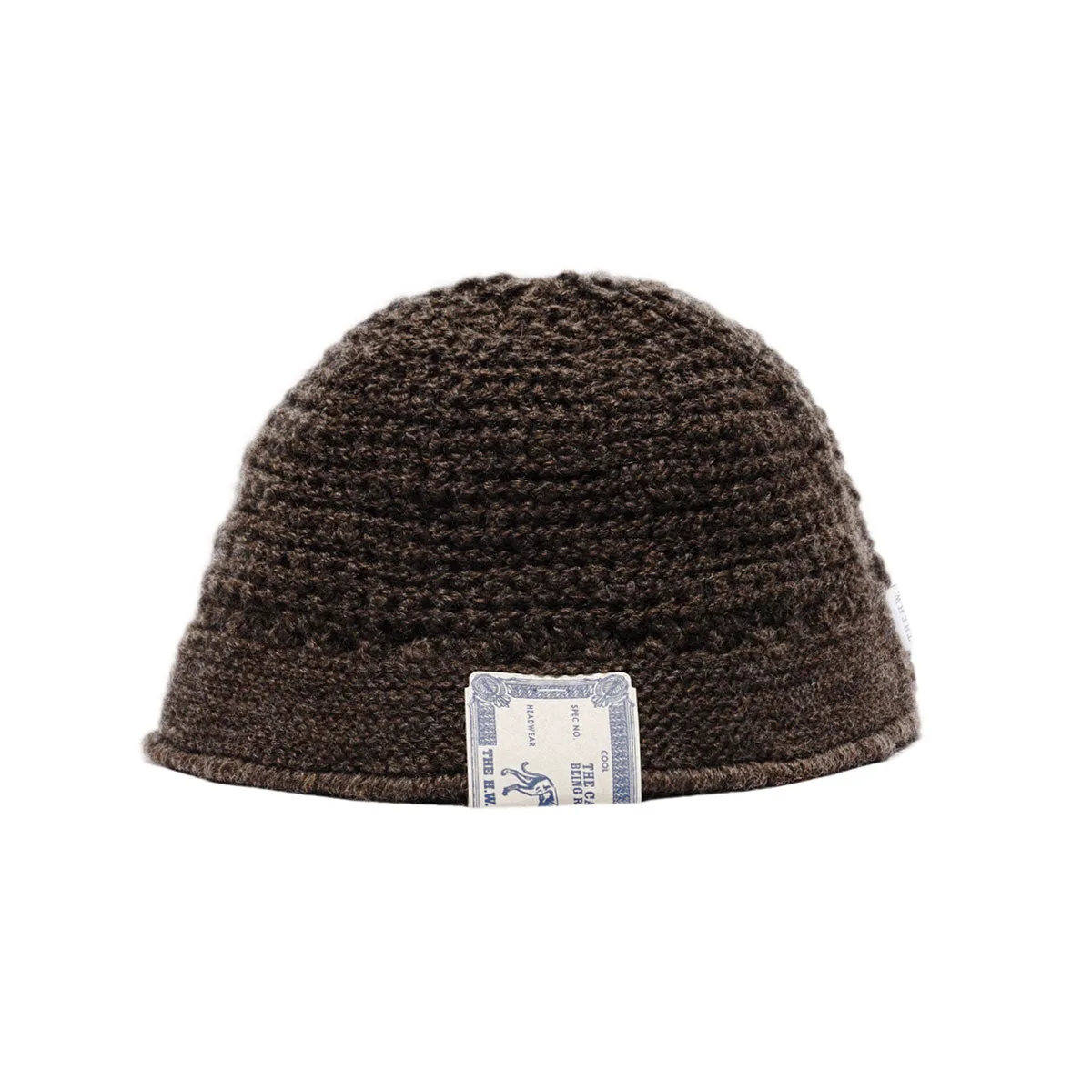 KNIT HAT - Brown sold by H.W. Dog & Co product image thumbnail 4