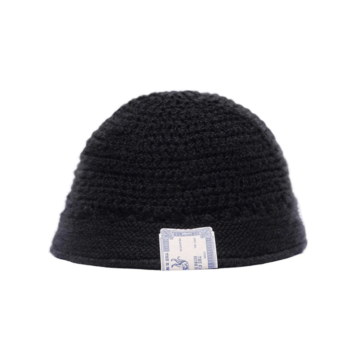 KNIT HAT - Black sold by H.W. Dog & Co product image thumbnail 4