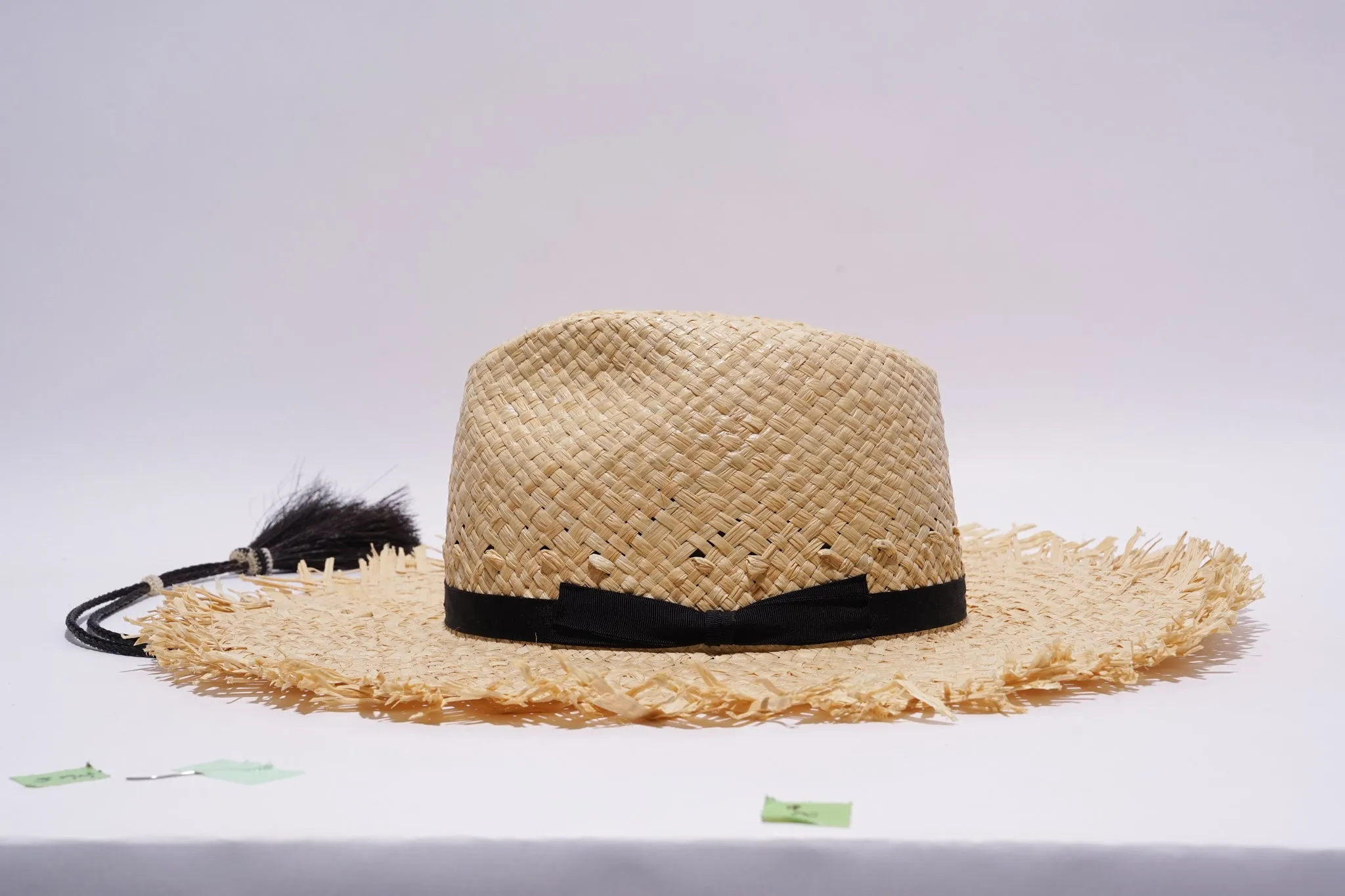 26SS COLLECTION - RAW EDGE RAFFIA HAT sold by H.W. Dog & Co product image thumbnail 4