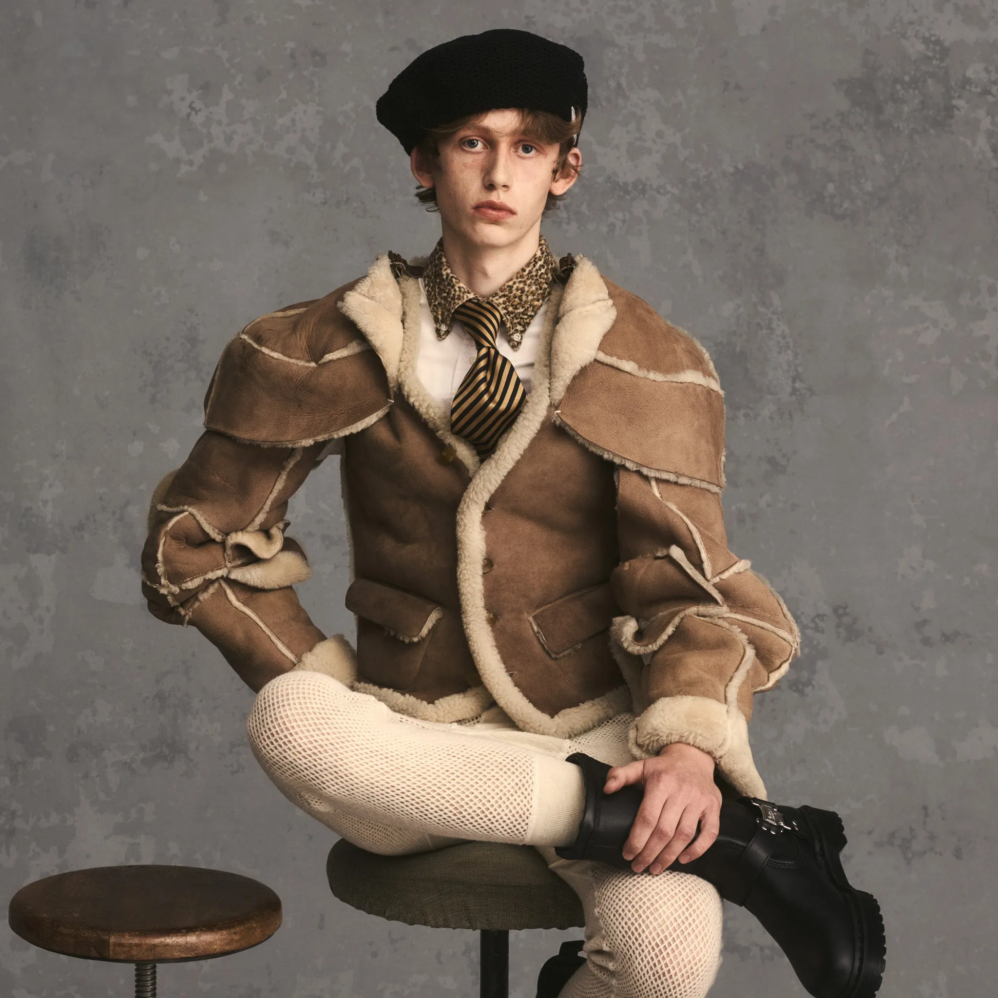 26SS COLLECTION - HONEYCOMB BERET sold by H.W. Dog & Co product image thumbnail 2