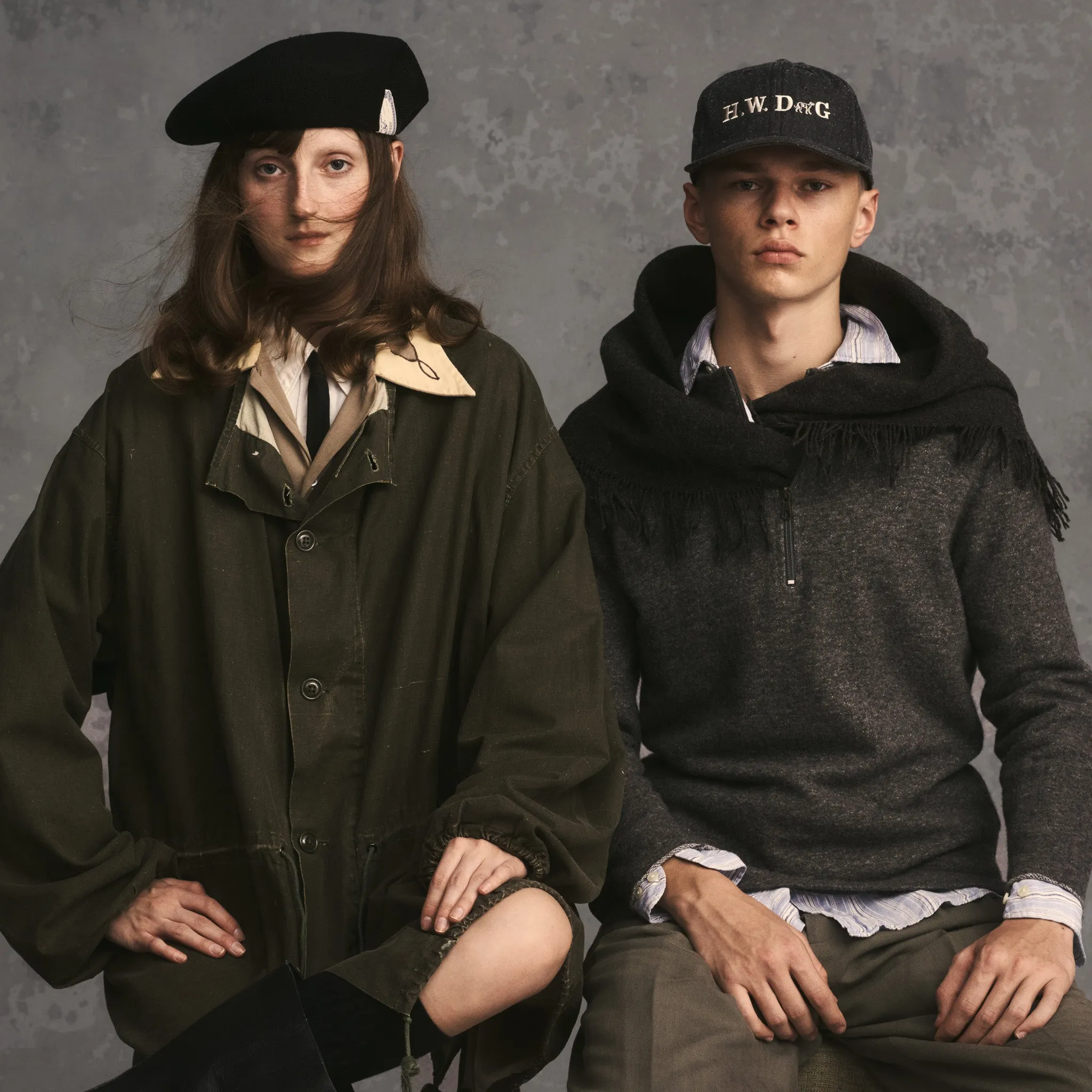 26SS COLLECTION - DENIM SKATE CAP sold by H.W. Dog & Co product image thumbnail 2