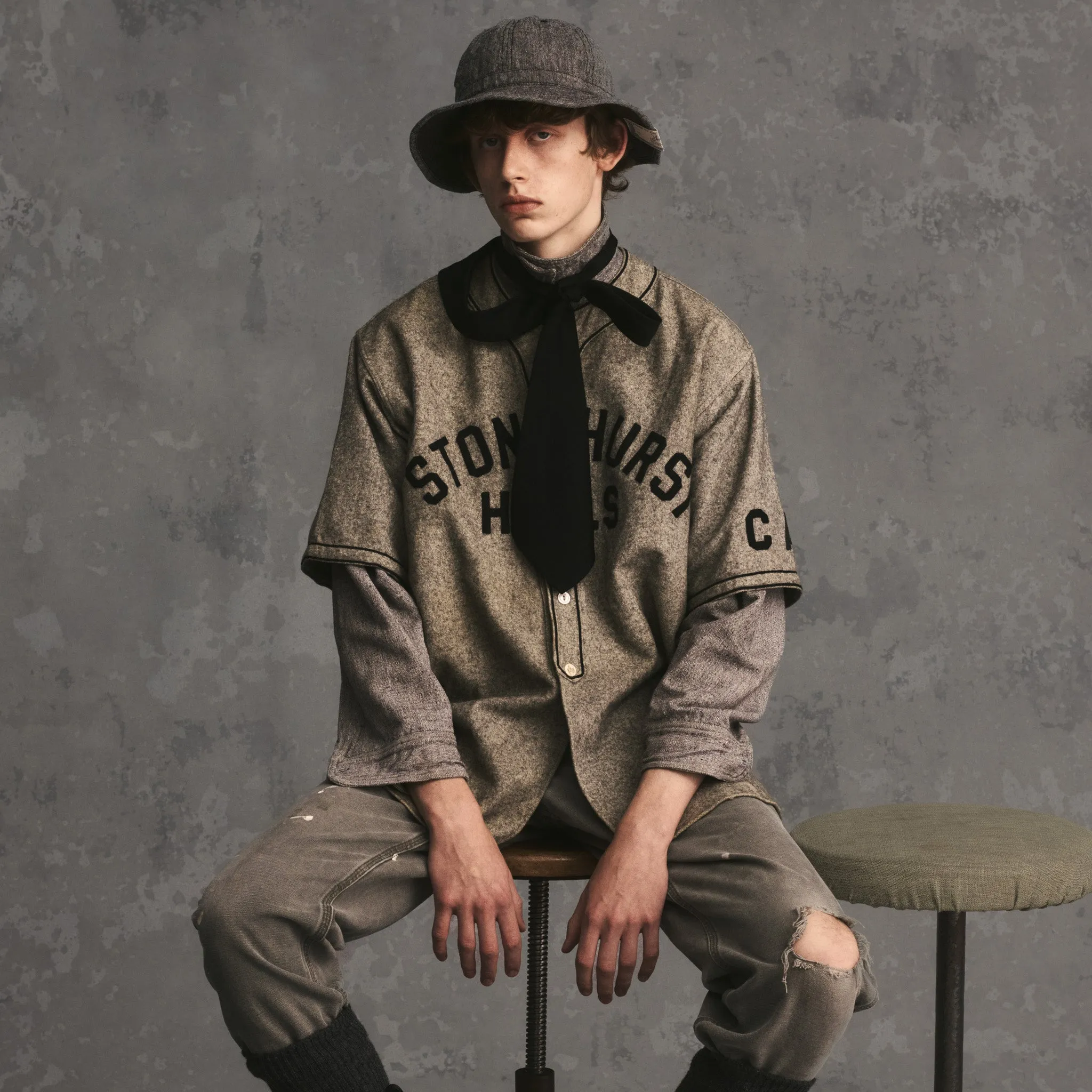 26SS COLLECTION - LINEN FATIGUE HAT sold by H.W. Dog & Co product image thumbnail 2