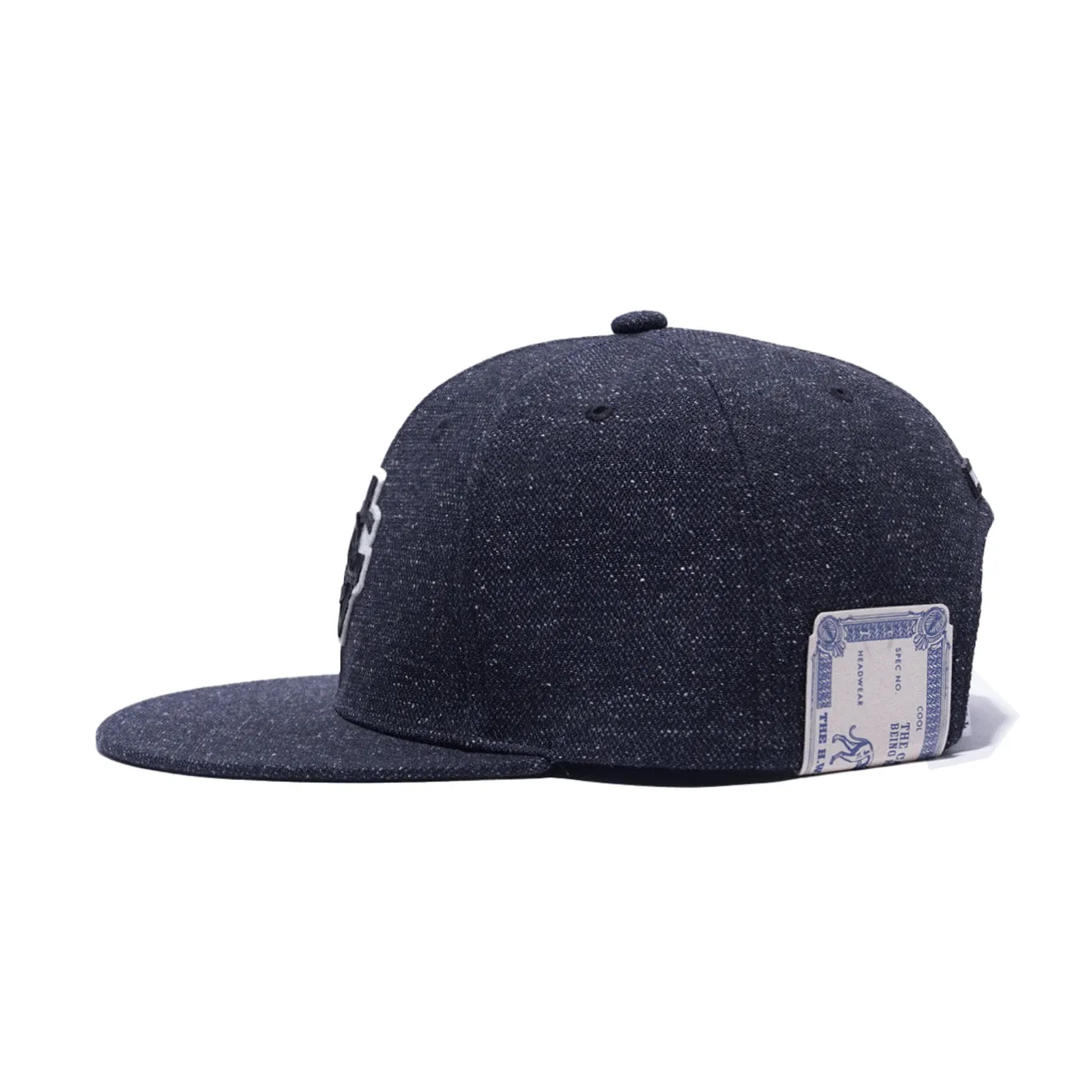 SNAPBACK BOX CAP - Navy sold by H.W. Dog & Co product image thumbnail 4