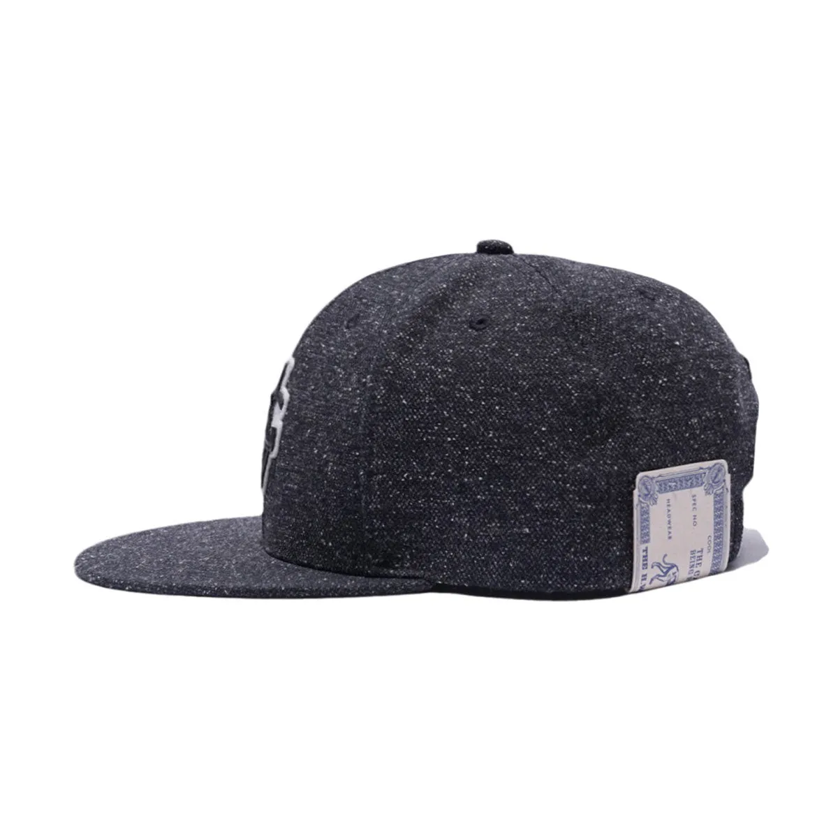 SNAPBACK BOX CAP - Black sold by H.W. Dog & Co product image thumbnail 4