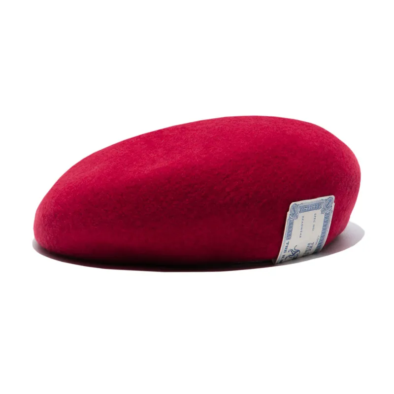 SMALL BERET - Red sold by H.W. Dog & Co