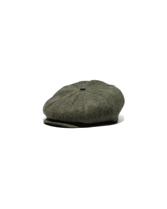 PEAKY CAP - Olive made by H.W. Dog & Co