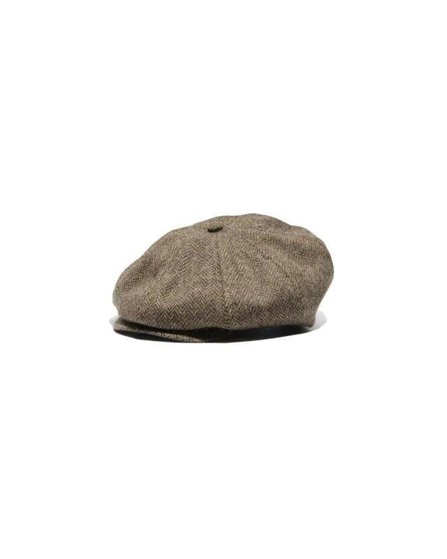 PEAKY CAP - Beige made by H.W. Dog & Co
