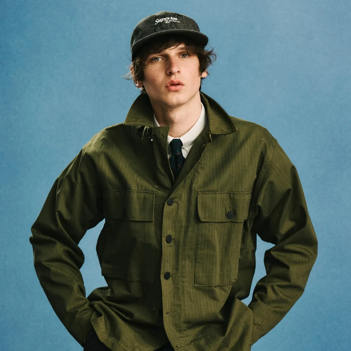 SUPERIOR DOG BASEBALL CAP - Beige sold by H.W. Dog & Co product image thumbnail 2