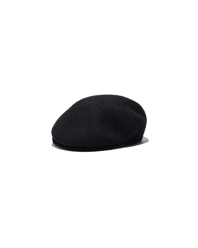 WOOL ASCOT - Black made by H.W. Dog & Co