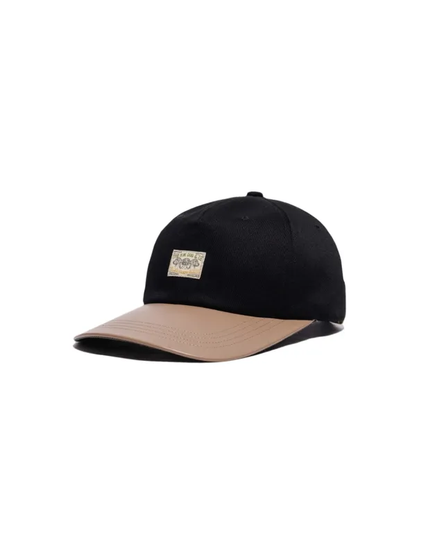 BIG BRIM CAP - Black made by H.W. Dog & Co