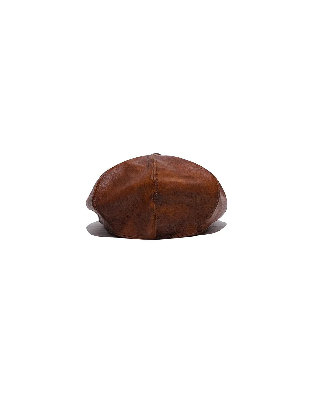 LEATHER PK CAP - Brown sold by H.W. Dog & Co product image thumbnail 5
