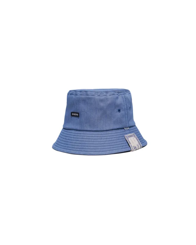 CHAMBRY TRUCKER HAT - Blue made by H.W. Dog & Co