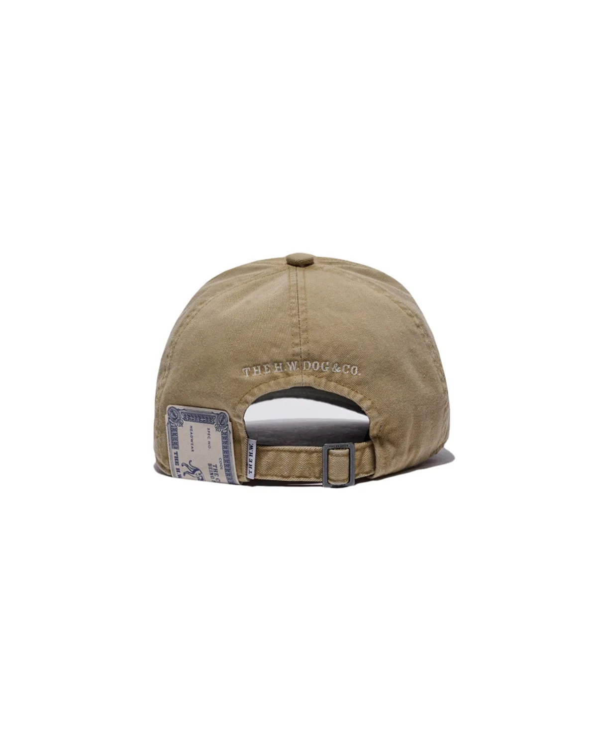 BIO WASH UNION CAP - Beige sold by H.W. Dog & Co product image thumbnail 4
